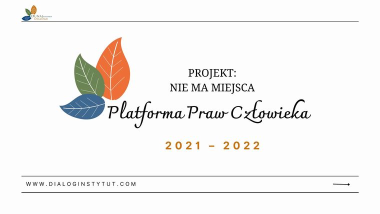 Okładka: Praw Człowieka 2021-2022 / 1