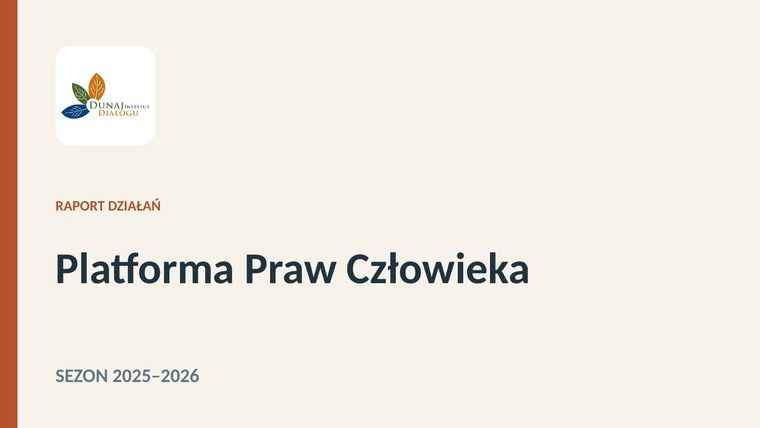 Okładka: Praw Człowieka 2025-2026